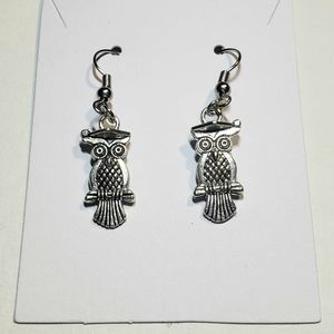 BOGO🏵HP 7.9🏵💎 Hand Crafted Owl Earrings